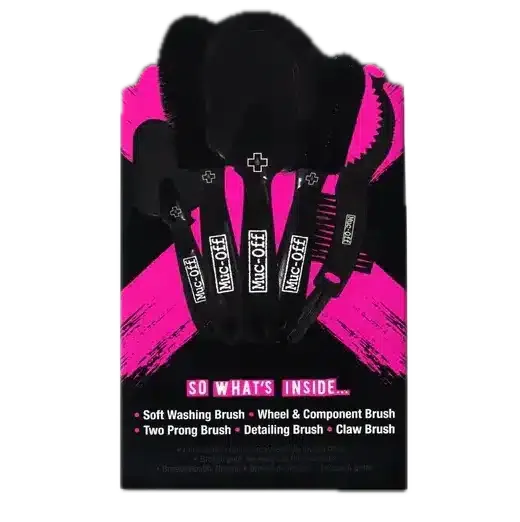 סט 5 מברשות ניקוי – MUC-OFF 5X BRUSH SET.