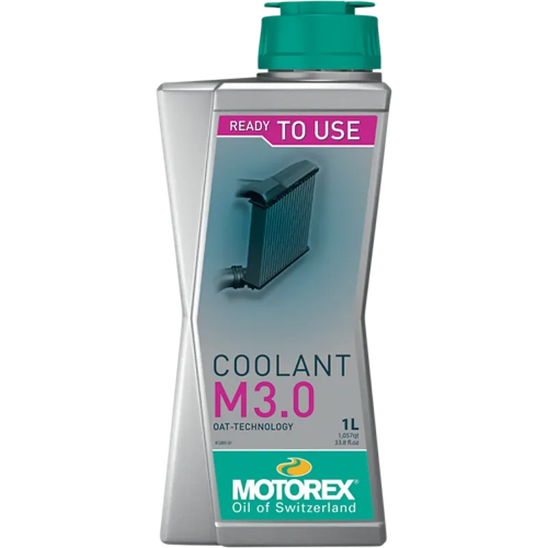 נוזל קירור לרדיאטור מוטורקס – Motorex Coolant M3.0 1L.