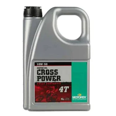 שמן מנוע מוטורקס 10W50 – Motorex Cross Power 10W50 4L.