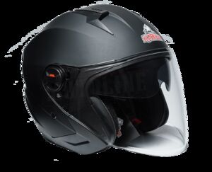 קסדת 3/4 בלק ליון שחור מט - BLACKLION