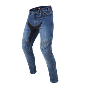 ג'ינס ממוגן לרכיבה רבל הורן כחול - REBELHORN EAGLE 3 SLIM FIT