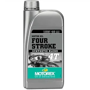 שמן מנוע תערובת סינטטי MOTOREX 10W40.