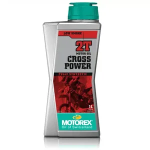 שמן מנוע 100% סינטטי 2 פעימות MOTOREX CROSS 2T.
